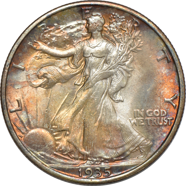 1935, 1935-D, and 1935-S, all UNC