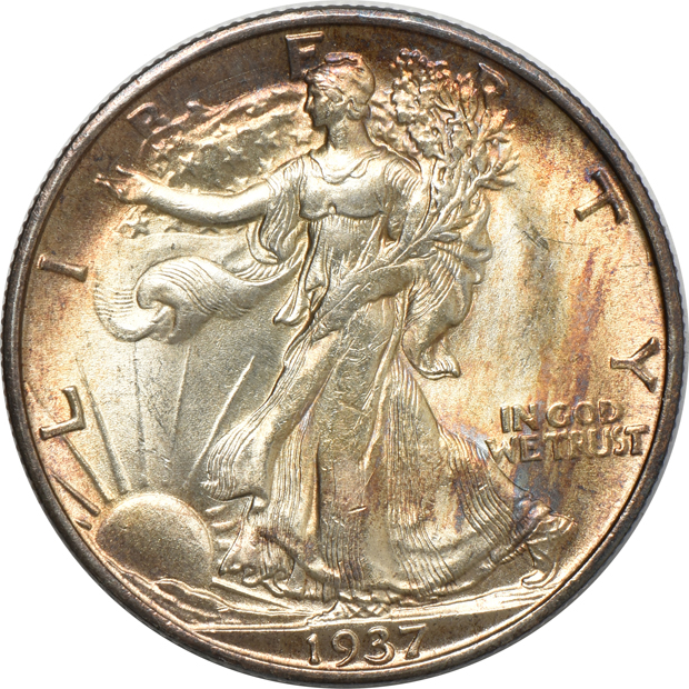 1936, 1936-D, and 1937-S, all UNC