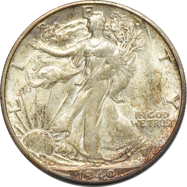 1939-S, 1940 and 1940-S, all UNC