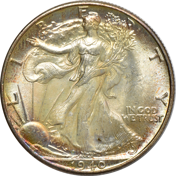 1939-S, 1940 and 1940-S, all UNC