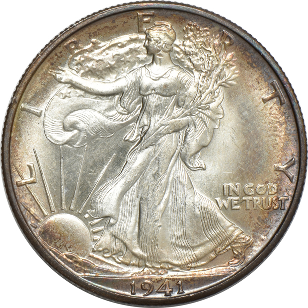 1939-D FS-101 doubled-die obverse, and 1941-D/D repunched mintmark, both UNC