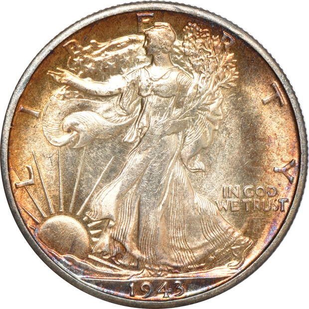 1943, 1943-D, and 1943-S, all UNC