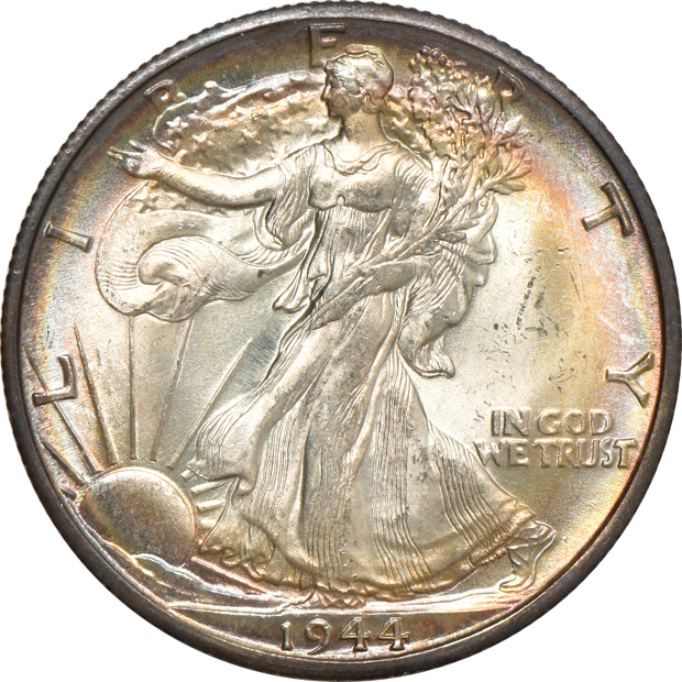 1944, 1944-D, and 1944-S, all Choice BU