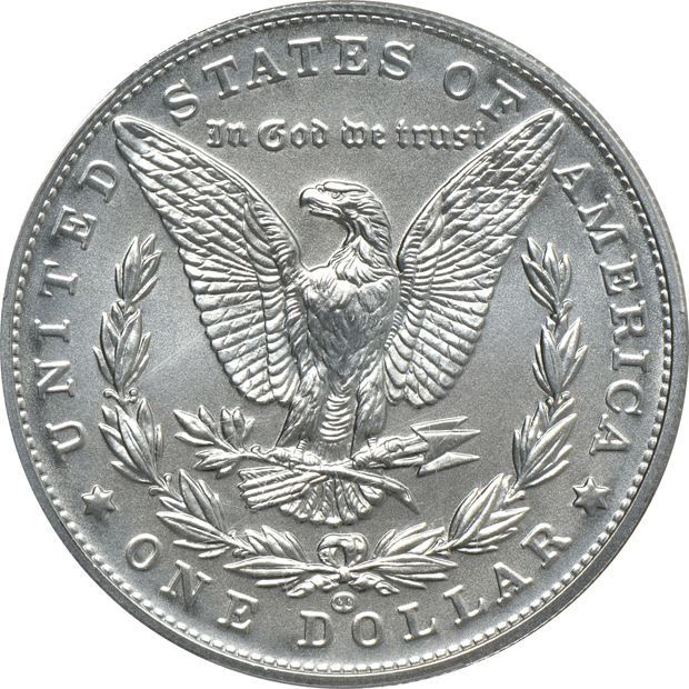 2021 Morgan silver dollar five-coin set, all PCGS MS-70