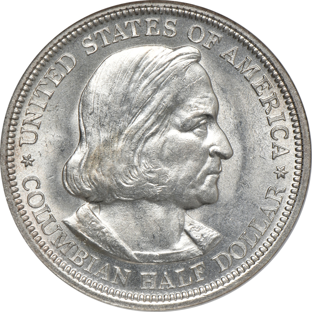 Four Uncirculated silver commemorative half-dollars