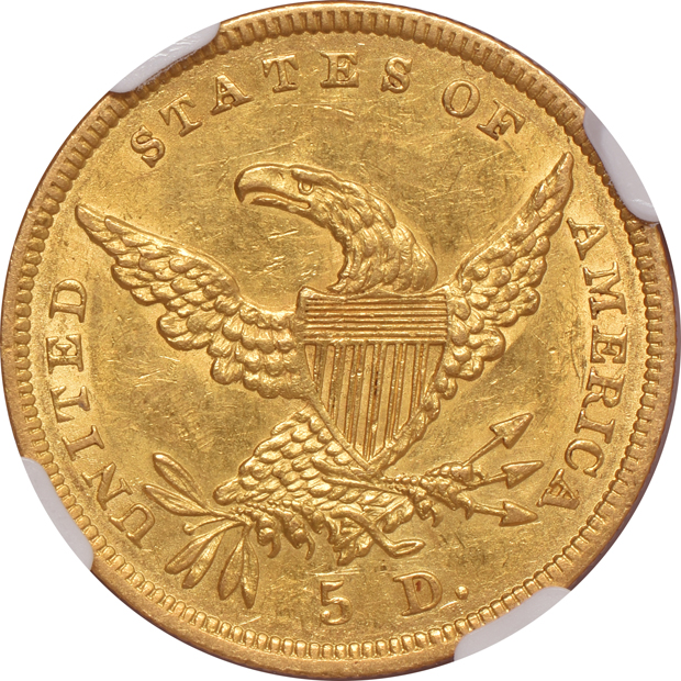 1838 NGC MS-60