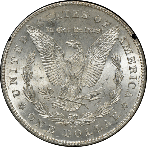 1880-CC Reverse of 1878 GSA NGC MS-64