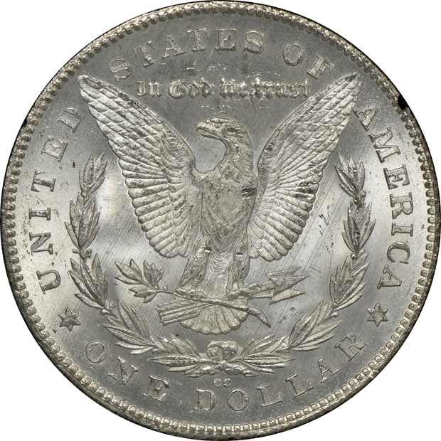 1880-CC Reverse of 1878 GSA NGC MS-64