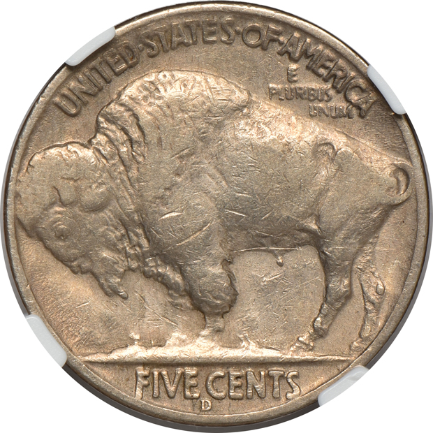 1937-D 3 Legged NGC VF-35