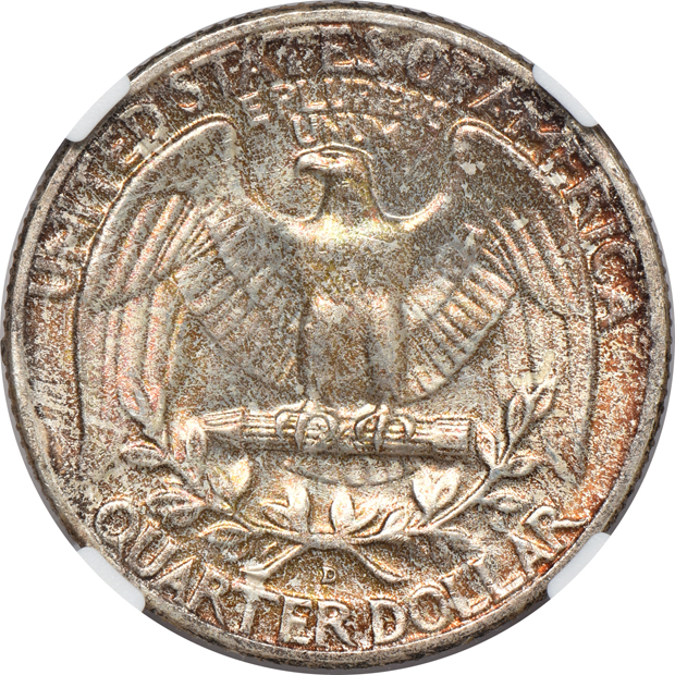 1942-D, 1948-S, and 1956-D, all NGC MS-67