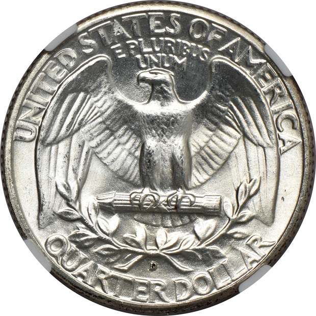 1942-D, 1948-S, and 1956-D, all NGC MS-67