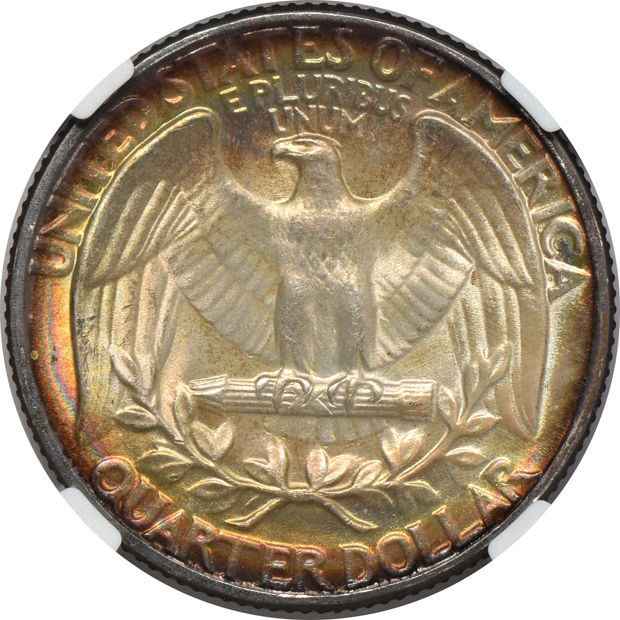 1945 and 1964-D, both NGC MS-67