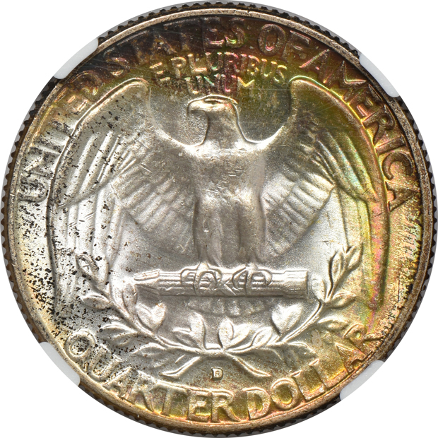 1945 and 1964-D, both NGC MS-67