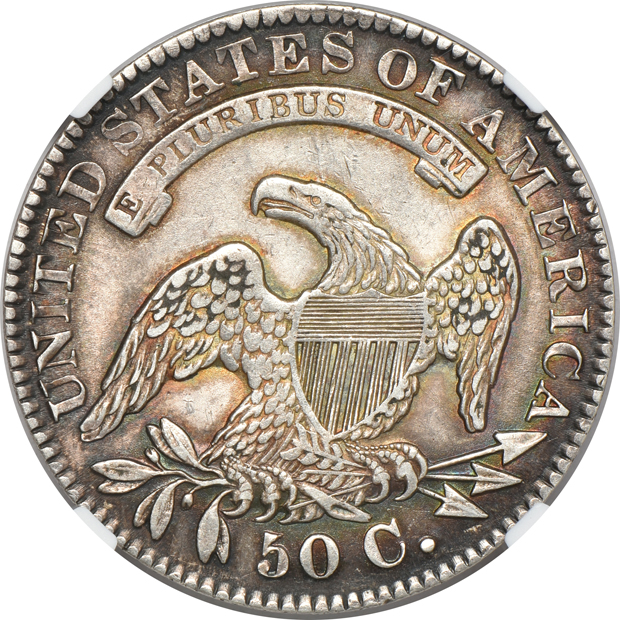 1832 Small Letters AU-58, and an 1833 AU-55, both NGC
