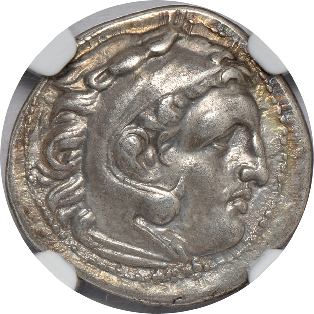 Roman Empire - Eight silver coins certified by NGC