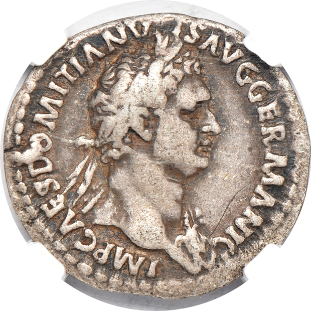 Roman Empire - Eight silver coins certified by NGC