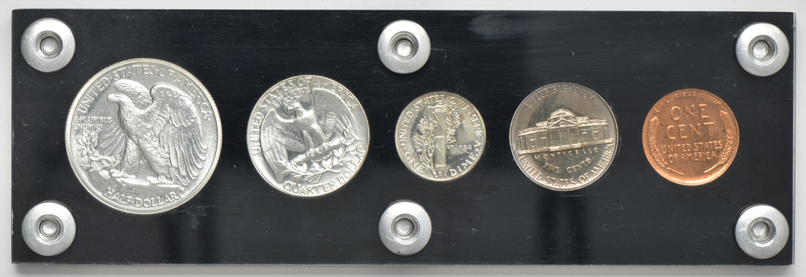 1938 Proof Set in a Capital Plastics holder