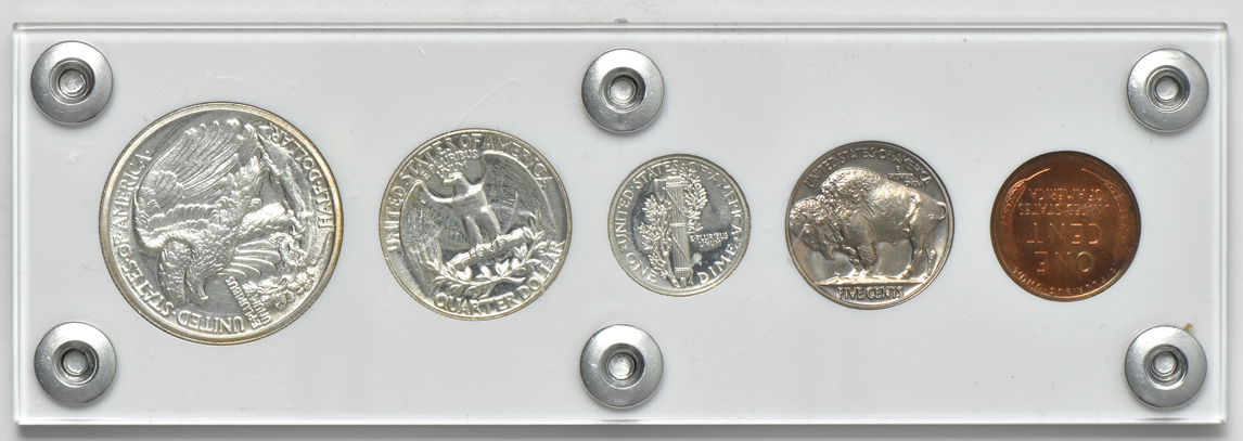 1937 Proof Set in a Capital Plastics holder