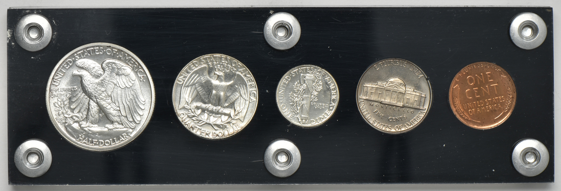 1942 Proof Set in a Capital Plastics holder