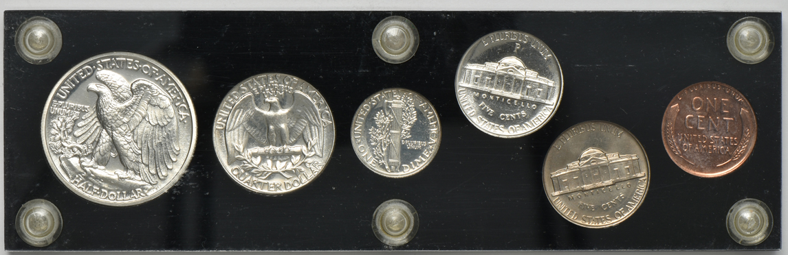 1942 Proof Set in a Capital Plastics holder