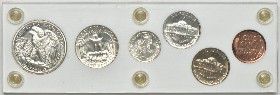 1942 Proof Set in a Capital Plastics holder