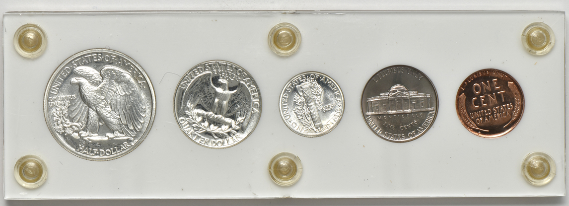 1938 Proof Set in a Capital Plastics holder