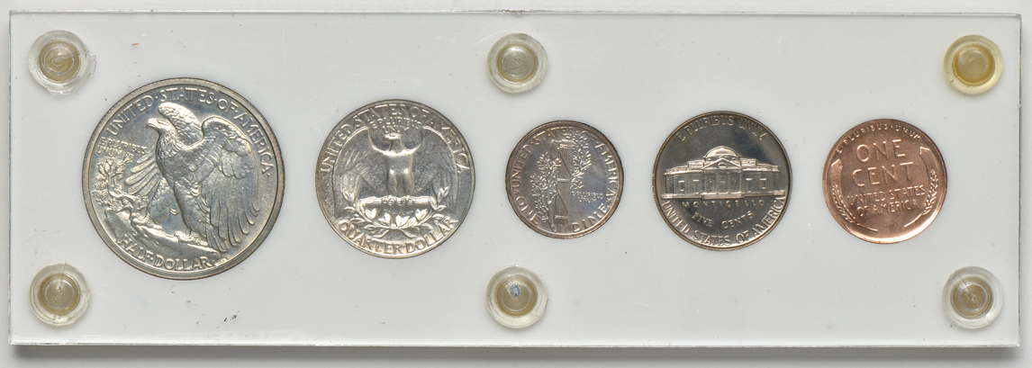 1940 Proof Set in a Capital Plastics holder