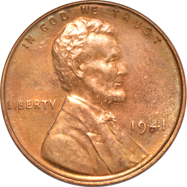 Nine Proof Lincoln cents