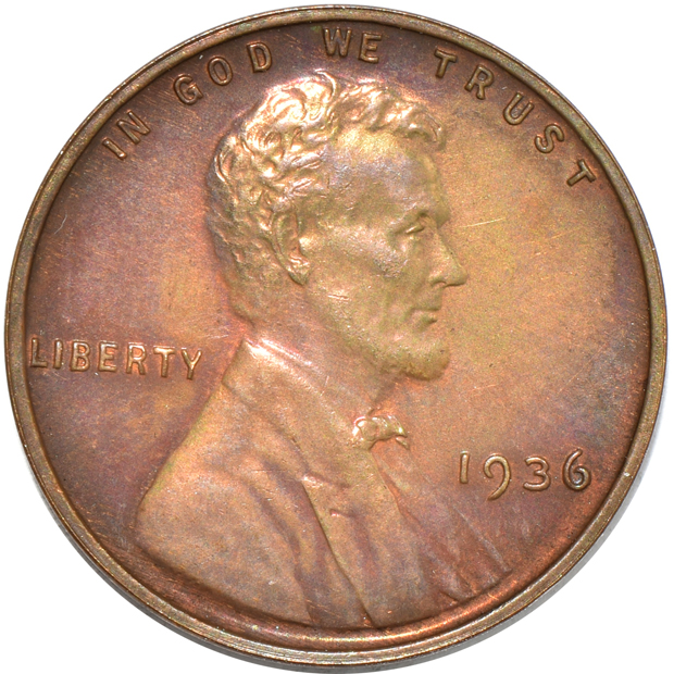 Nine Proof Lincoln cents