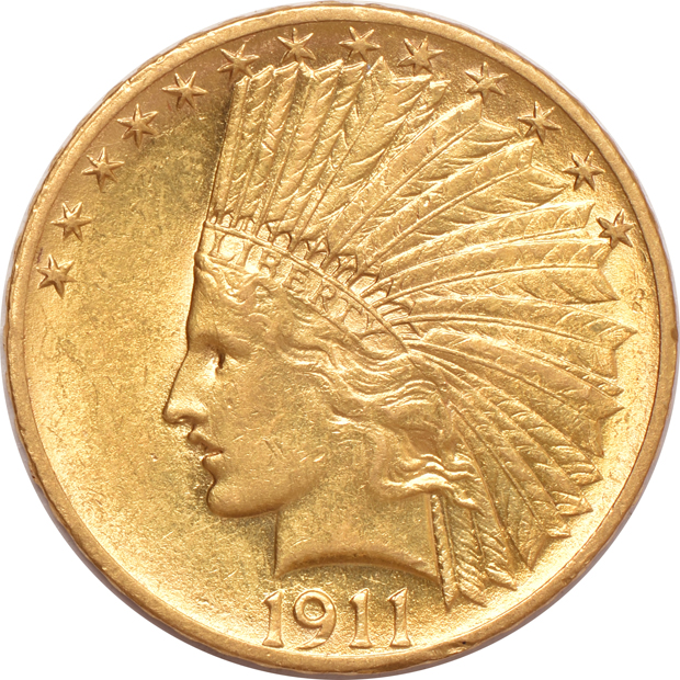 Four gold Eagles