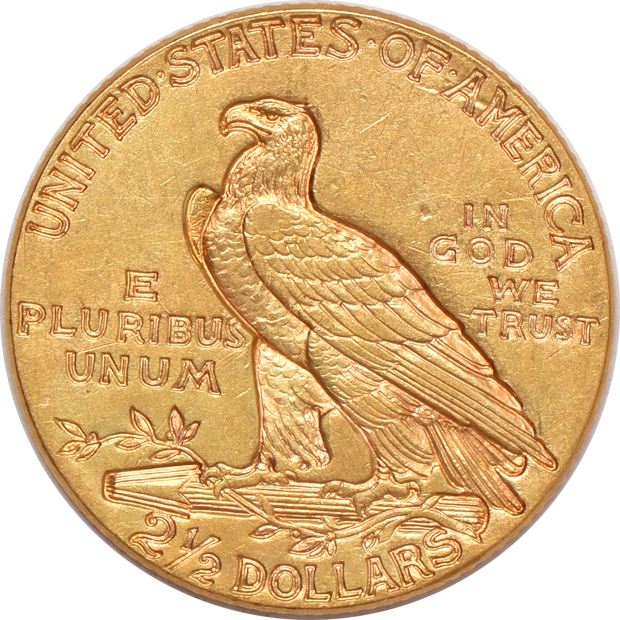1904, 1913, and 1929 quarter eagles, all UNC 