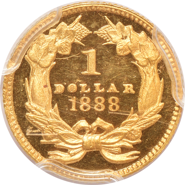 1888 PCGS PR-64+DCAM