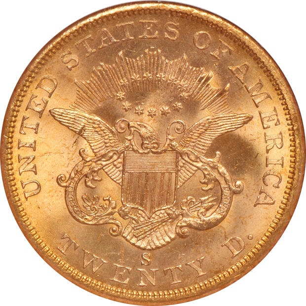 1857-S NGC MS-65