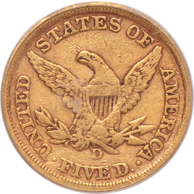 1852-D PCGS VF-35