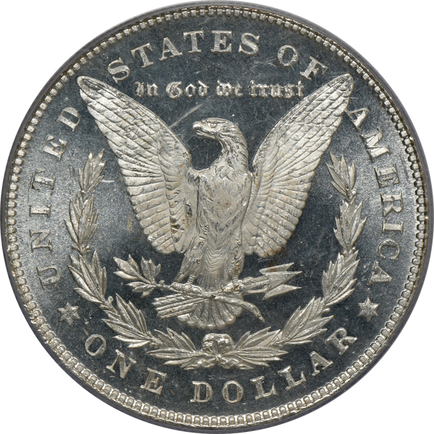 1878 7TF Reverse of 1878 PCGS MS-65