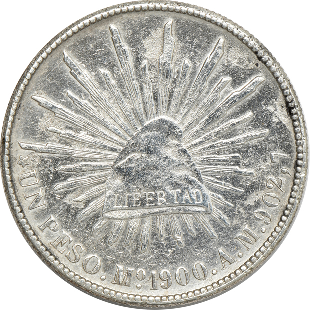 Mexico - Sixteen silver pesos