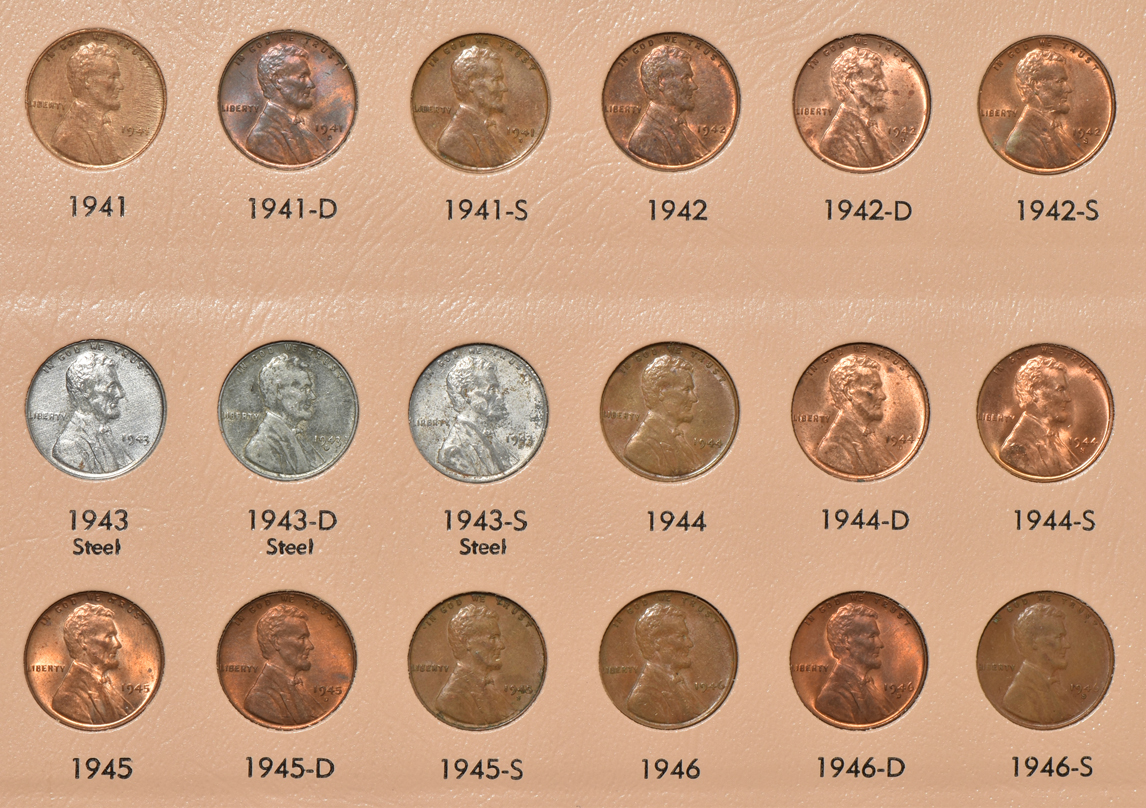 Complete collection of Lincoln cents through 2021-D in a Dansco 7100 album