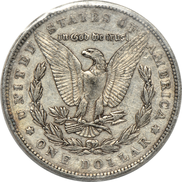 1878 7TF Reverse of 1879 GSA softpack NGC XF-40