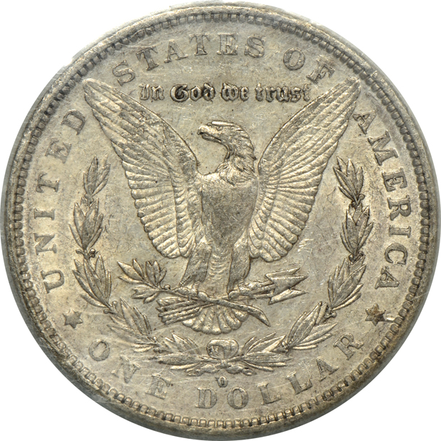 1879-O GSA softpack NGC AU-53