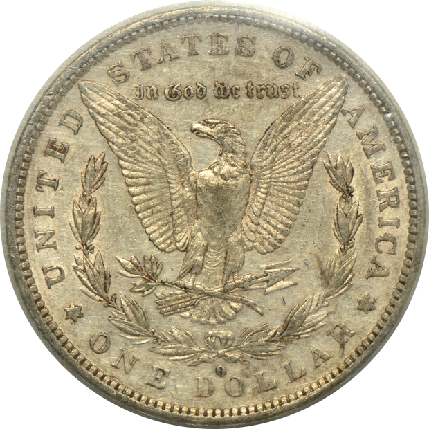 1882-O/S GSA softpack NGC XF-40