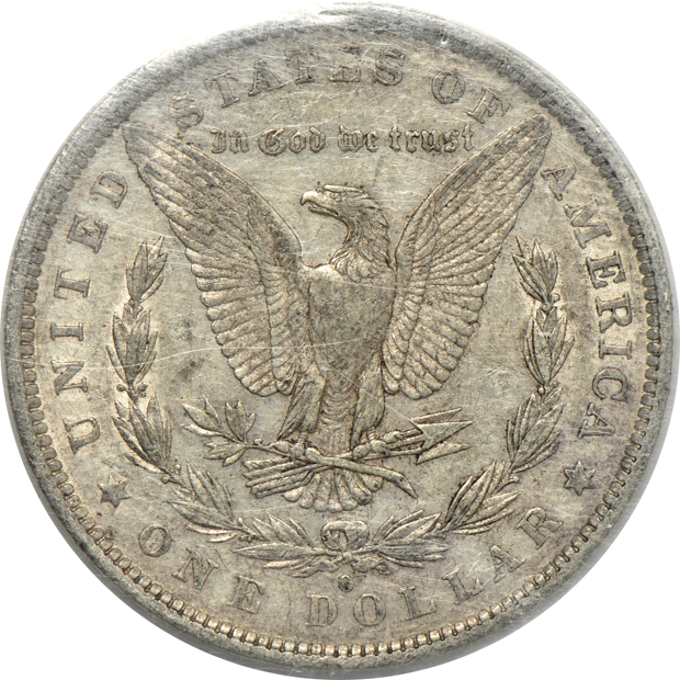 1882-O/S  Weak VAM-4 GSA softpack NGC XF-45