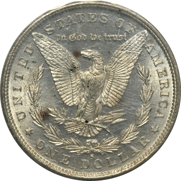 1880-S GSA softpack NGC MS-65