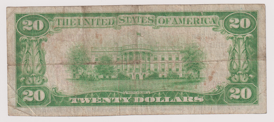 1929 $100 Type 1 - Mound City, IL Charter #7443 - F