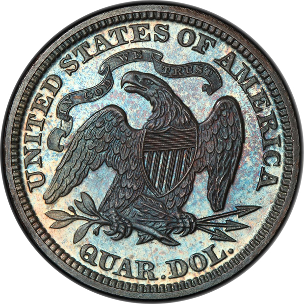 1873 Arrows PCGS PR-66