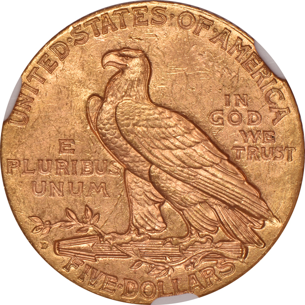 1908-D Indian NGC MS-63