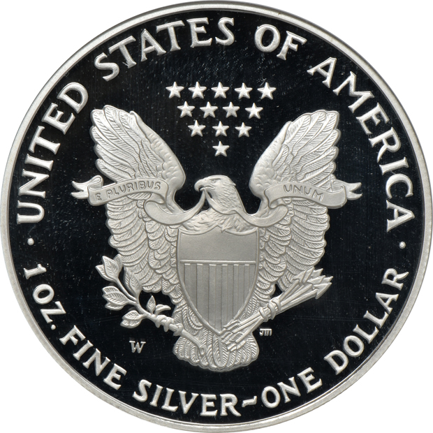 1995-W American Silver Eagle NGC PR-69 ULTRA CAMEO