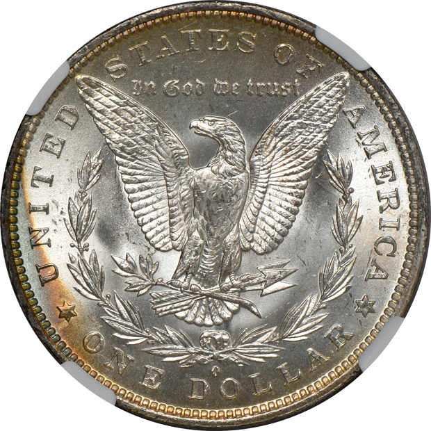 1883-O NGC MS-64 Star