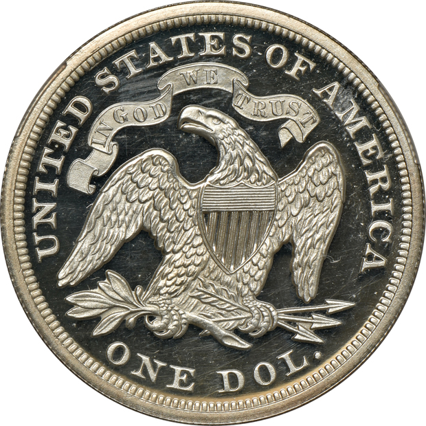 1866 Motto CACG PR-65+DCAM
