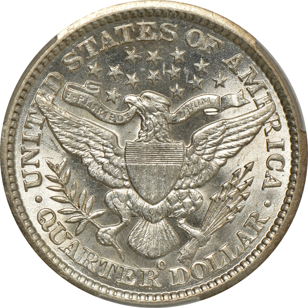 1895-O AU-53, and an 1895-S AU-55, both CACG