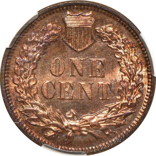 1873 Open 3 MS-64RB, and an 1894 PR-64RB, both CACG